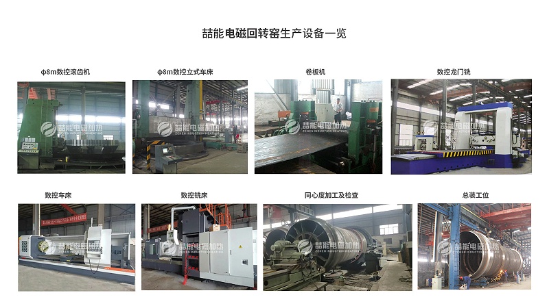 喆能電磁回轉窯生產設備